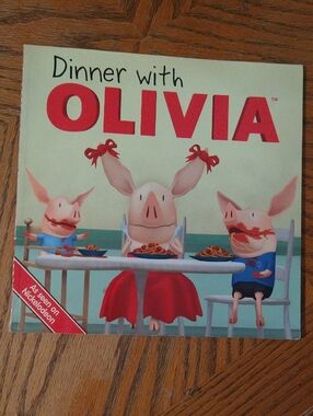 {3/$10 OR 5/$15} Dinner With Olivia Children's Book